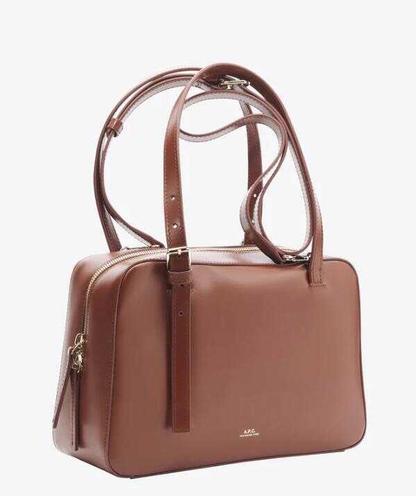 Genti de mana A.P.C. A.P.C. Bags BROWN Femei (BM 18966087) 2
