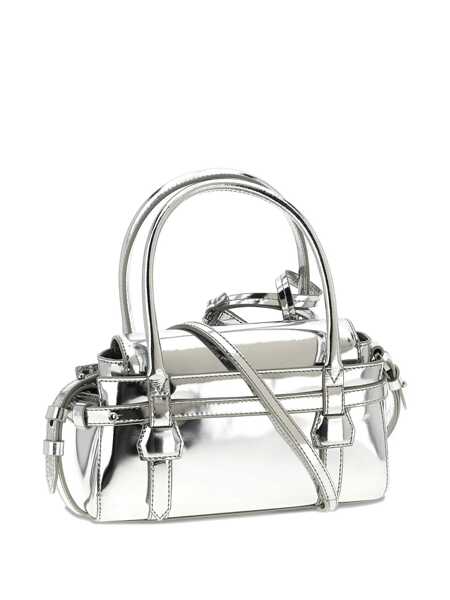 Genti de mana DSQUARED2 DSQUARED2 Twin Mini Handbag SILVER Femei (BM 18966120) 2