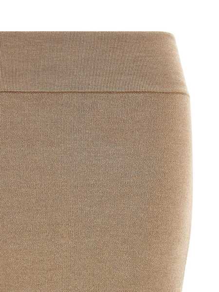 Fuste JACQUEMUS Beige Skirt With Pencil Desgin In Wool Woman Beige Femei (BM 18966195) 3