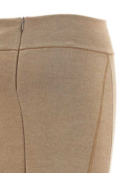 Fuste JACQUEMUS Beige Skirt With Pencil Desgin In Wool Woman Beige Femei (BM 18966195) 4