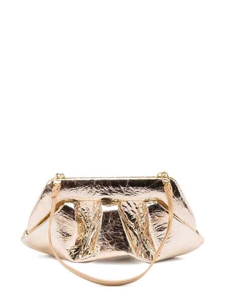 Genti mini THEMOIR Themoir Gold Leather Emera Clutch Gold Femei (BM 18966483) 1