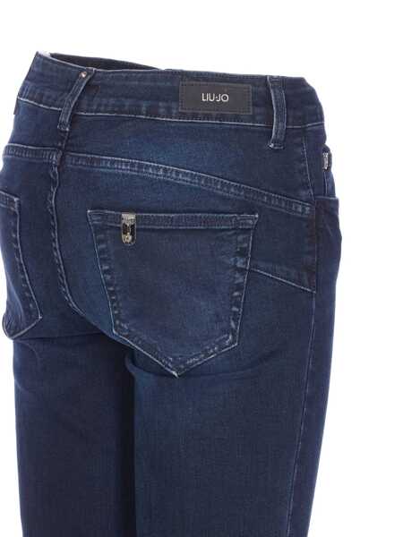 Blugi Liu Jo Liu Jo Blue Stretch-Cotton Jeans BLUE Femei (BM 18966609) 4