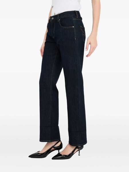 Blugi Liu Jo Liu Jo Blue Jeans With Cuffs BLUE Femei (BM 18966621) 4