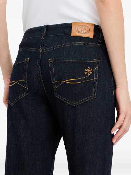 Blugi Liu Jo Liu Jo Blue Jeans With Cuffs BLUE Femei (BM 18966621) 5