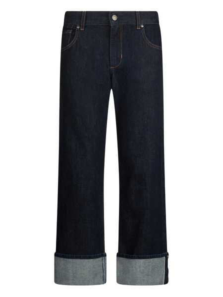 Blugi Liu Jo Liu Jo Blue Jeans With Cuffs BLUE Femei (BM 18966621) 1