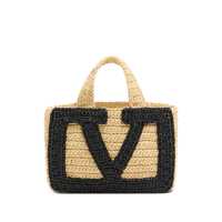 Genti de mana Valentino Garavani Viva Superstar Crochet Small Tote Bag Femei