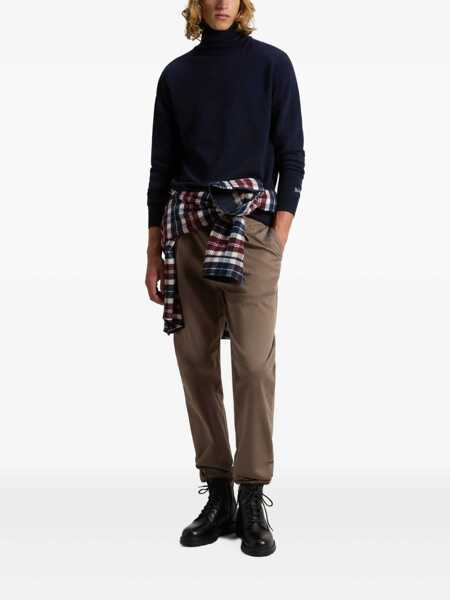 Pulovere Woolrich Woolrich Wool Turtleneck Sweater BLUE Barbati (BM 18966987) 2