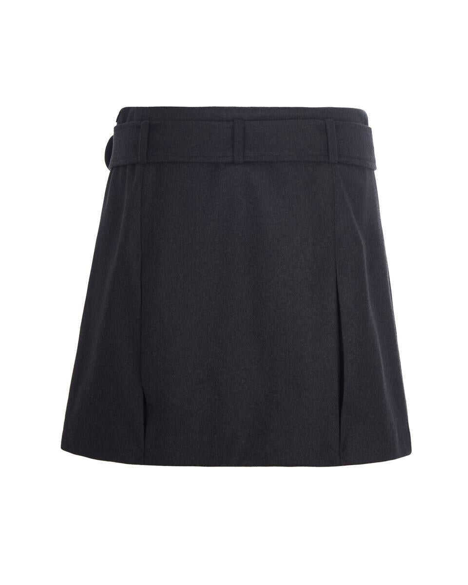 Fuste A.P.C. A.P.C. Skirt MARRON FONCE CHINE Femei (BM 18966999) 2