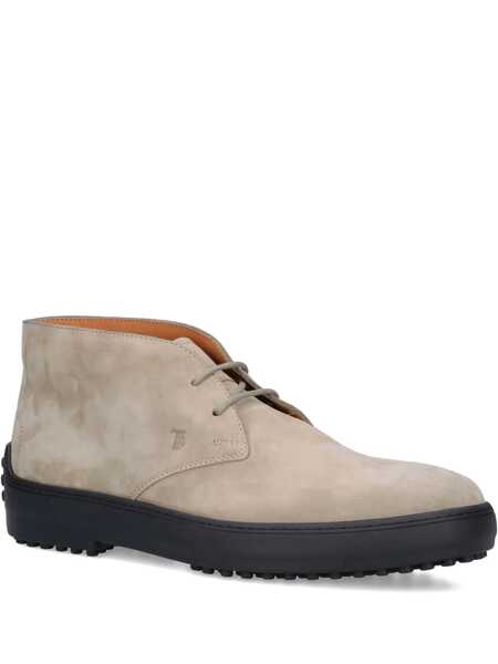 Bocanci TODS TodS Winter Gommino Suede Ankle Boots Beige Barbati (BM 18967311) 1