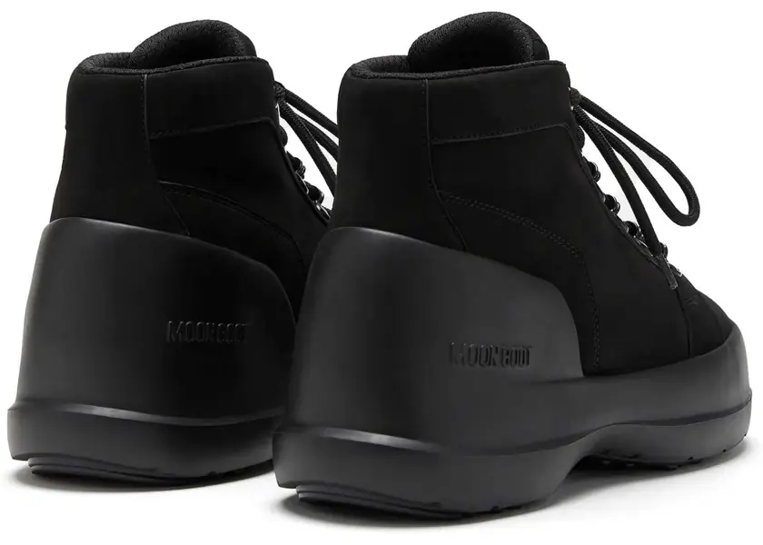 Ghete Moon Boot Nabuk Luna Trek Lace-Up Booties Black Barbati (BM 18967450) 3