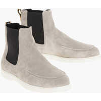 Ghete Suede Cesar Chelsea Booties With Desert Boot Design Barbati