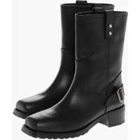 Botine Squared Toe Dallas Biker Booties Femei