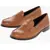 Tory Burch Textured Leather Perry Loafers Brown
