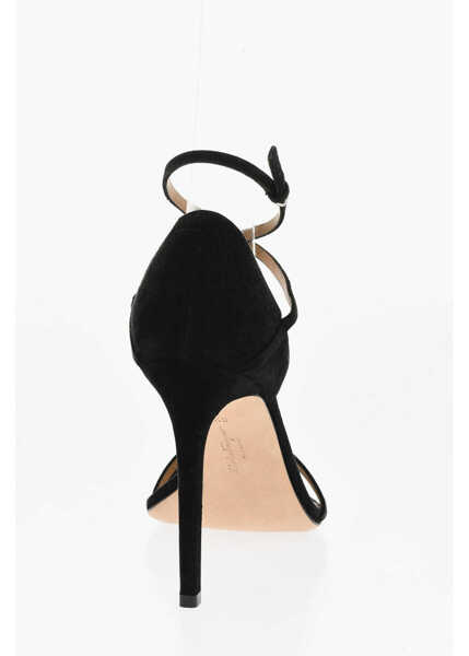 Sandale cu toc Salvatore Ferragamo Suede Ines Sandals With Stiletto Heel 10.5Cm Black Femei (BM 18967537) 2