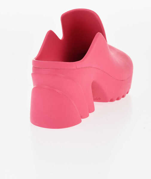 Saboti Bottega Veneta Rubber Flash Mules 7Cm Pink Femei (BM 18967543) 2