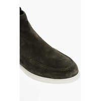 Ghete pentru Barbati pagina 3 - Ghete Moorer Suede Cesar Chelsea Booties With Desert Boot Design Military Green Barbati (BM 18967681) - B-mall.ro