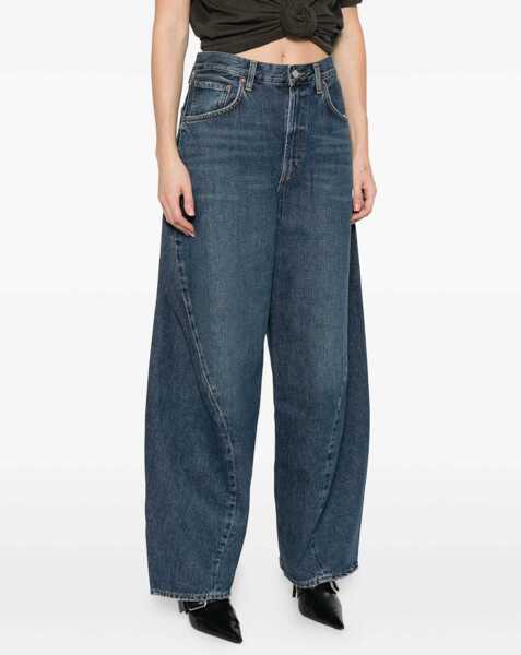 Blugi AGOLDE Twist Jeans color Nexus NEXUS DK TINTED IND Femei (BM 18967831) 3