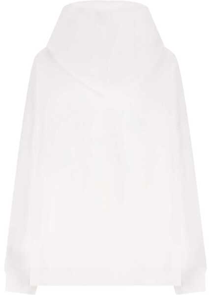 Bluze de trening Givenchy Gauzy fabric Hoodie with givenchy tape WHITE Femei (BM 18967858) 2