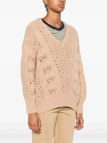 Pulovere Ermanno Scervino Perforated cashmere Sweater 51213 Femei (BM 18967882) 3