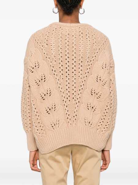 Pulovere Ermanno Scervino Perforated cashmere Sweater 51213 Femei (BM 18967882) 4