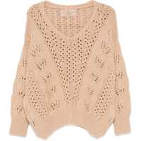 Pulovere Perforated cashmere Sweater Femei