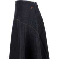Fuste JACQUEMUS Dama - Fuste JACQUEMUS Denim midi Skirt DARK NAVY Femei (BM 18967888) - B-mall.ro