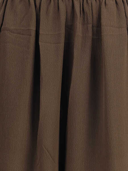 Pantaloni casual PETAR PETROV Silk wide leg Pants UMBER Femei (BM 18967900) 3