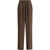 PETAR PETROV Silk wide leg Pants UMBER