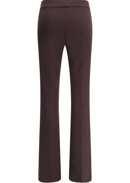 Pantaloni casual AVENUE MONTAIGNE Flare stretchy Pants BROWN Femei (BM 18967936) 2