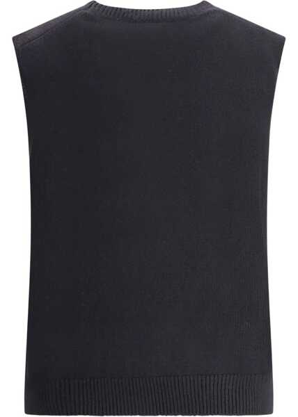 Topuri Tom Ford Crewneck Tank Top in silk BLACK Femei (BM 18967945) 2