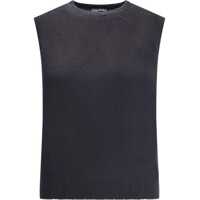 Topuri Crewneck Tank Top in silk Femei