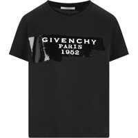 Tricouri Cotton T-shirt with print black givenchy tape Femei