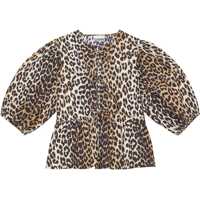 Camasi casual Leopard cotton Shirt Femei
