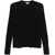 James Perse Cotton long sleeve Sweater BLACK
