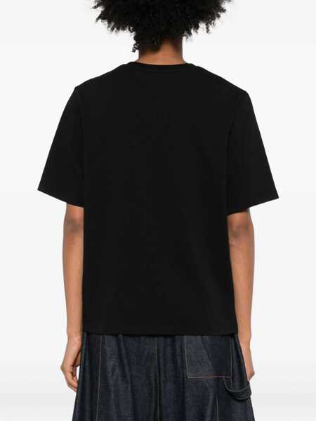 Tricouri MAISON KITSUN Dressed Fox T-Shirt BLACK Femei (BM 18968026) 4