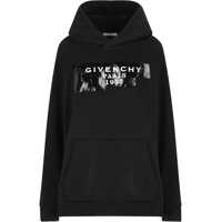 Bluze de trening Gauzy fabric Hoodie with givenchy tape Femei