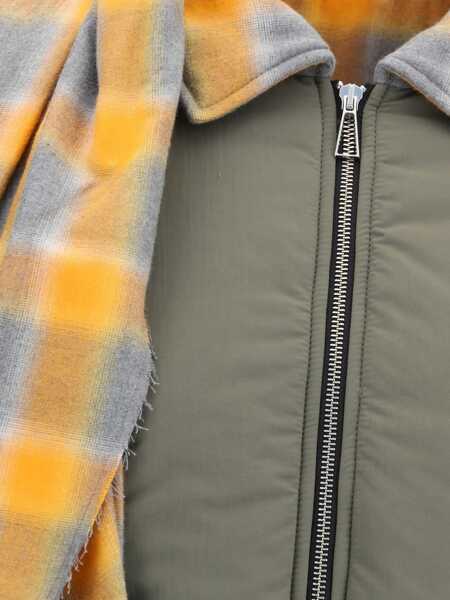 Jachete MARBELL Maxi-scarf Puffer Jacket MARTINI OLIVE Femei (BM 18968053) 3