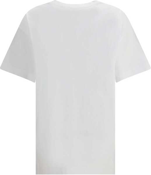 Tricouri Givenchy Boxy cotton T-shirt with givenchy tape print WHITE Femei (BM 18968071) 3