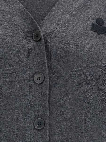 Cardigane ISABEL MARANT ETOILE Karina Cardigan ANTHRACITE Femei (BM 18968074) 5
