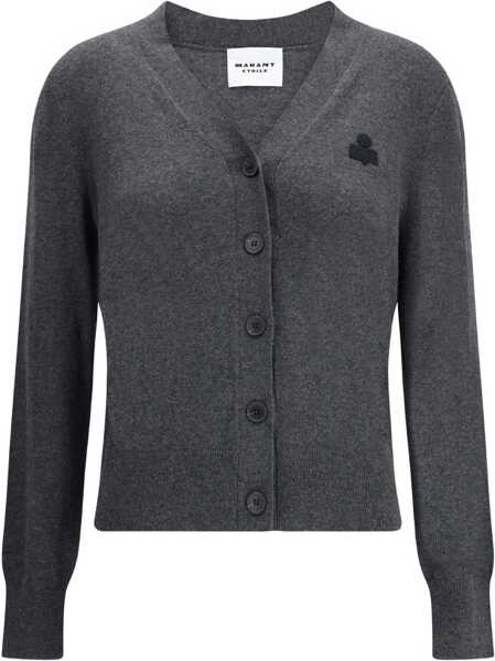 Cardigane ISABEL MARANT ETOILE Karina Cardigan ANTHRACITE Femei (BM 18968074) 1