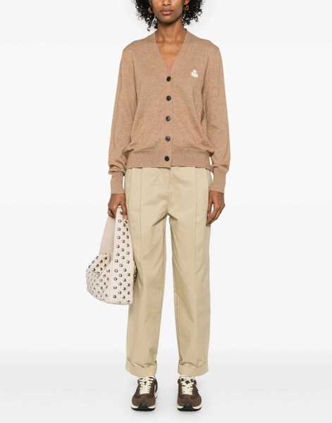 Cardigane ISABEL MARANT ETOILE Karina Cardigan CAMEL Femei (BM 18968077) 2