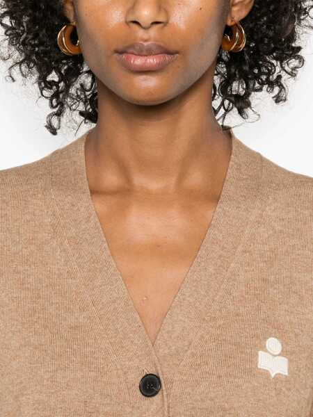 Cardigane ISABEL MARANT ETOILE Karina Cardigan CAMEL Femei (BM 18968077) 5