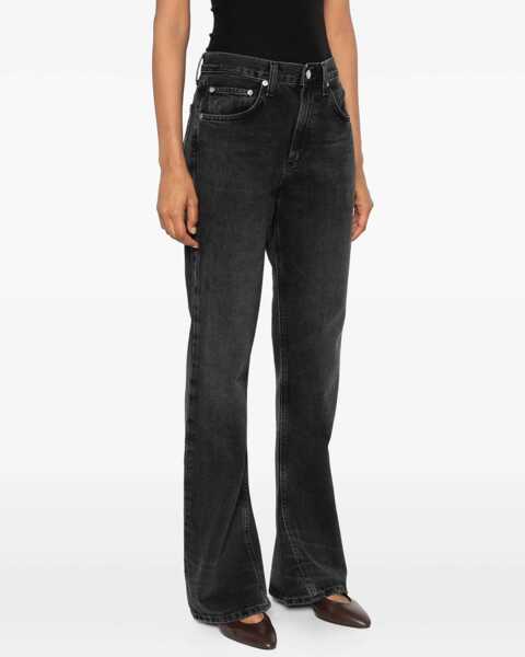 Blugi AGOLDE Kick Boot In Obscure OBSCURE WORN DK BLK Femei (BM 18968101) 3