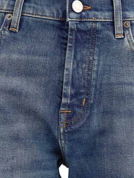 Blugi Jacob Cohen Claires 5 pocket jeans straight fit in denim MEDIUM BLUE Femei (BM 18968116) 5