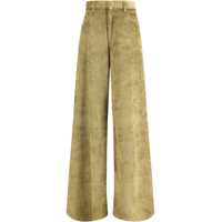 Pantaloni casual PETAR PETROV Corduroy wide leg Pants
