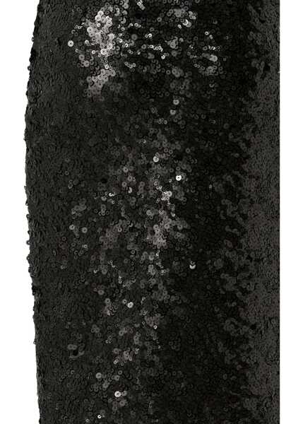 Fuste Pinko Pappacieca pencil skirt with sequins NERO LIMOUSINE Femei (BM 18968143) 2