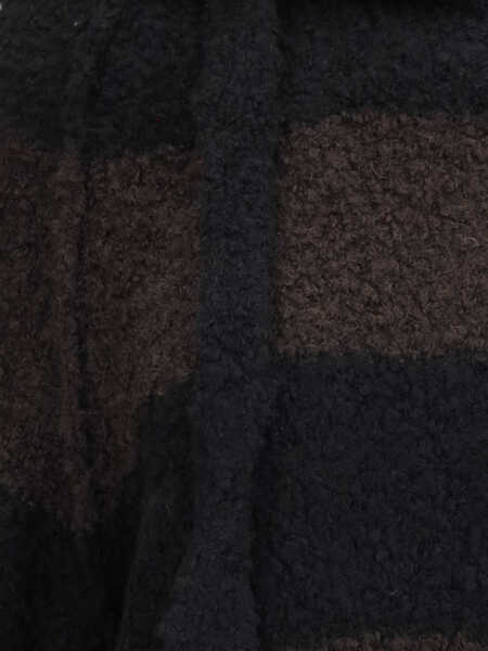 Pulovere PETAR PETROV Striped hooded Sweater COFFEE/BLACK Femei (BM 18968152) 3