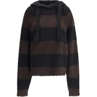 Pulovere PETAR PETROV Striped hooded Sweater