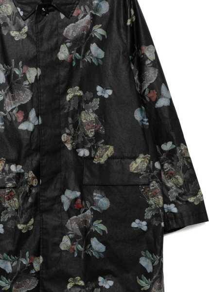 Trenciuri UNDERCOVER Waxed Cotton Raincoat BLACK Barbati (BM 18968158) 3