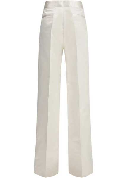 Pantaloni casual SA SU PHI Bogart Pants IVORY Femei (BM 18968179) 5
